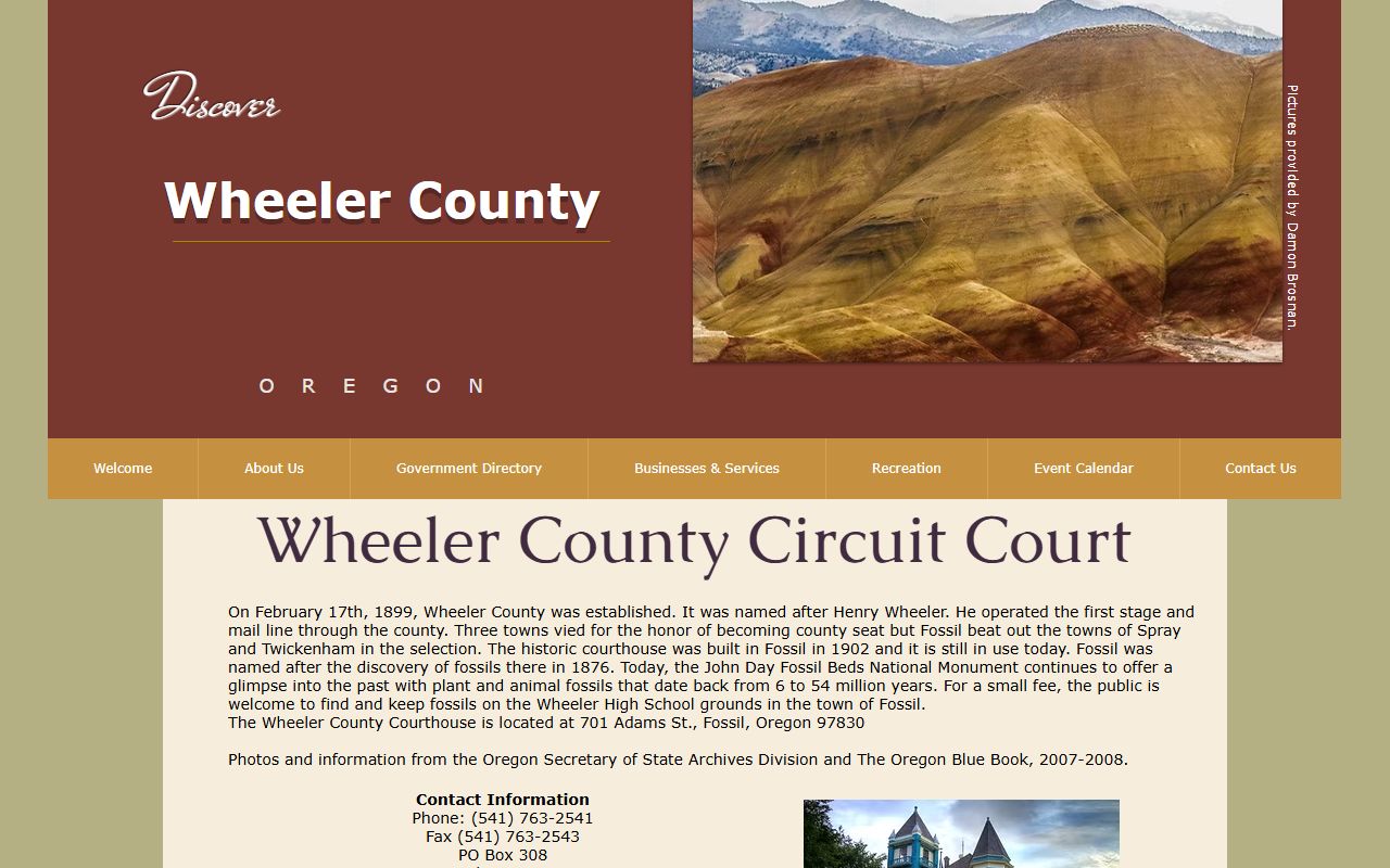 Wheeler County court records county Circuit Court information