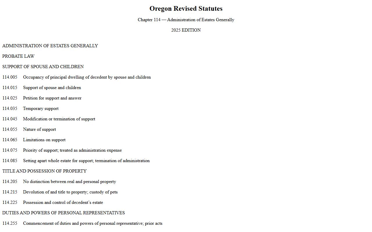 Oregon probate administration source for Wheeler County probate records